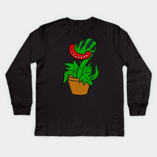 Little Shop of Horrors Rocko’s Modern Life Kids Long Sleeve T-Shirt